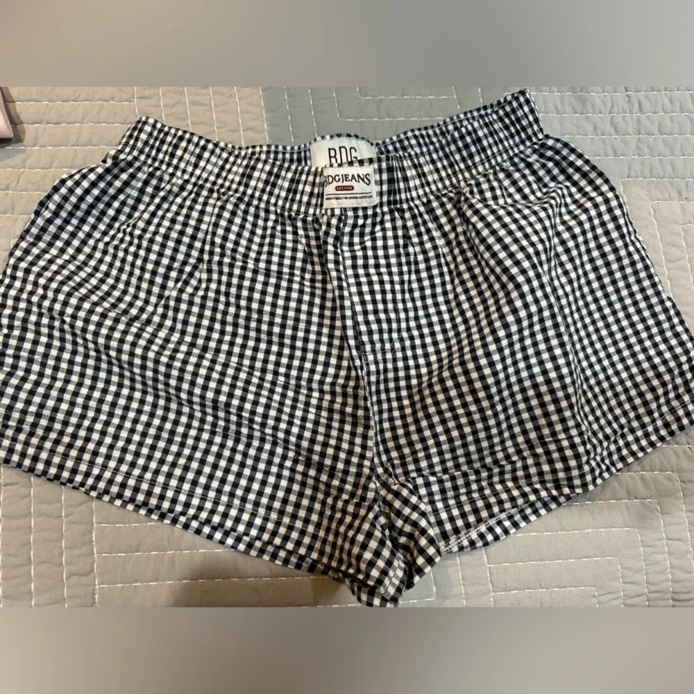BDG Urban Outfitters
GINGHAM BOXER - Shorts - black - Picture 2 of 4